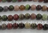 CNI301 15.5 inches 6mm round imperial jasper beads wholesale