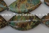 CNI35 15.5 inches 20*38mm marquise natural imperial jasper beads