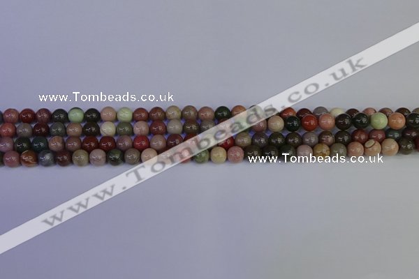 CNI350 15.5 inches 4mm round imperial jasper beads wholesale