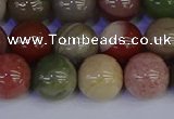CNI354 15.5 inches 12mm round imperial jasper beads wholesale