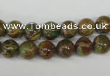 CNI50 15.5 inches 8mm round natural imperial jasper beads