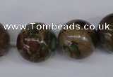 CNI55 15.5 inches 18mm round natural imperial jasper beads