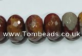 CNJ25 15.5 inches 12*18mm faceted rondelle natural noreena jasper beads