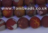 CNJ303 15.5 inches 10mm round matte noreena jasper beads wholesale