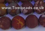 CNJ305 15.5 inches 14mm round matte noreena jasper beads wholesale