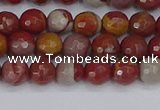 CNJ309 15.5 inches 6mm faceted round noreena jasper beads