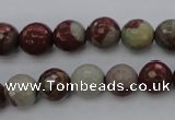 CNJ37 15.5 inches 8mm faceted round noreena jasper beads wholesale