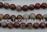 CNJ67 15.5 inches 8mm round noreena jasper beads wholesale