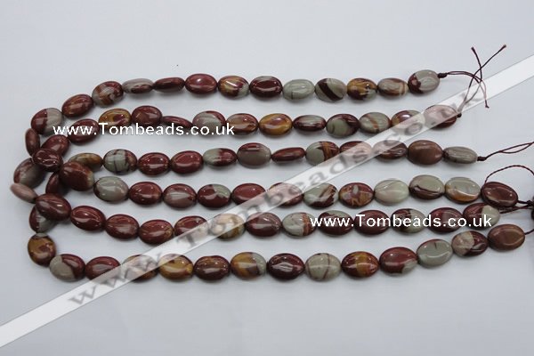 CNJ75 15.5 inches 10*14mm oval noreena jasper beads wholesale