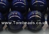 CNL1007 15.5 inches 18mm round A grade natural lapis lazuli beads