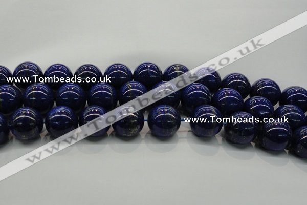 CNL1007 15.5 inches 18mm round A grade natural lapis lazuli beads