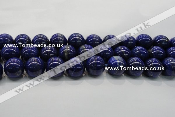 CNL1008 15.5 inches 20mm round A grade natural lapis lazuli beads