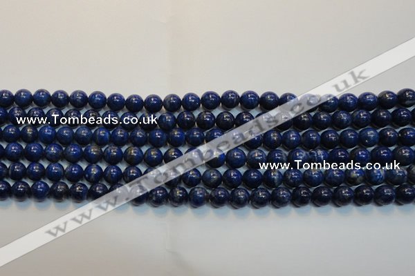 CNL1050 15.5 inches 7.5mm - 8mm round B grade natural lapis lazuli beads