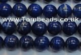 CNL1051 15.5 inches 7.5mm - 8mm round B+ grade natural lapis lazuli beads