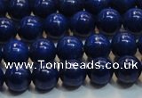 CNL1054 15.5 inches 7.5mm - 8mm round A+ grade natural lapis lazuli beads