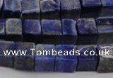 CNL1100 15.5 inches 6*6mm cube lapis lazuli gemstone beads