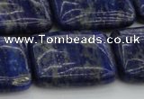 CNL1145 15.5 inches 18*25mm rectangle lapis lazuli gemstone beads