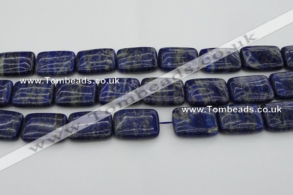 CNL1145 15.5 inches 18*25mm rectangle lapis lazuli gemstone beads