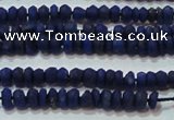 CNL1200 15.5 inches 1.5*2mm faceted rondelle natural lapis lazuli beads