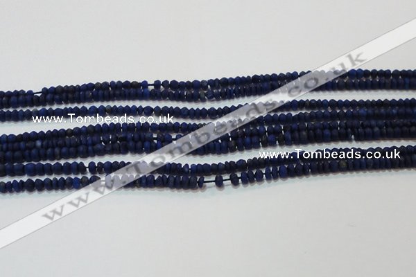 CNL1200 15.5 inches 1.5*2mm faceted rondelle natural lapis lazuli beads