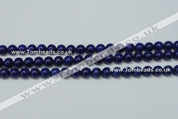 CNL1253 15.5 inches 8mm round natural lapis lazuli beads