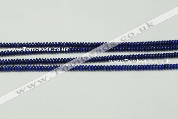 CNL1260 15.5 inches 2*5mm rondelle natural lapis lazuli beads