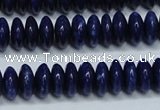 CNL1262 15.5 inches 4*10mm rondelle natural lapis lazuli beads