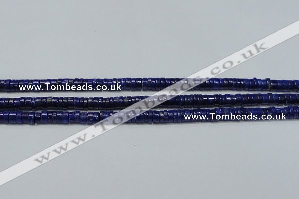 CNL1266 15.5 inches 4*7mm tyre natural lapis lazuli beads