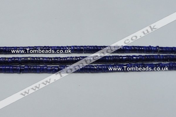 CNL1266 15.5 inches 4*7mm tyre natural lapis lazuli beads