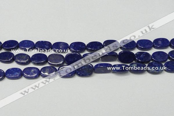 CNL1278 15.5 inches 13*18mm oval natural lapis lazuli beads