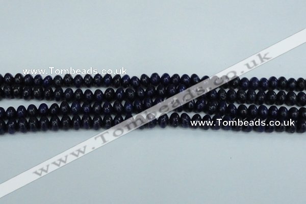 CNL1500 15.5 inches 4*6mm rondelle lapis lazuli beads wholesale