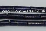 CNL1508 15.5 inches 4*12mm tube lapis lazuli beads wholesale