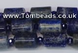 CNL1602 15.5 inches 10*15mm tube lapis lazuli gemstone beads
