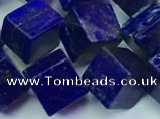 CNL1672 15.5 inches 11*11mm cube lapis lazuli gemstone beads