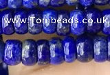 CNL1692 15.5 inches 2.5*5mm - 4*6mm rondelle lapis lazuli beads