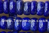 CNL1693 15.5 inches 3*7mm - 4*8mm rondelle lapis lazuli beads