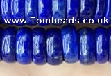 CNL1695 15.5 inches 3*9mm - 4*9mm rondelle lapis lazuli beads