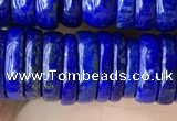 CNL1696 15.5 inches 3*10mm - 4*10mm rondelle lapis lazuli beads