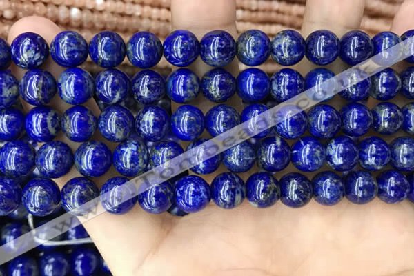 CNL1702 15.5 inches 8mm round lapis lazuli gemstone beads