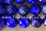 CNL1706 15.5 inches 6mm faceted round lapis lazuli beads