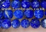 CNL1715 15.5 inches 5mm faceted round lapis lazuli beads