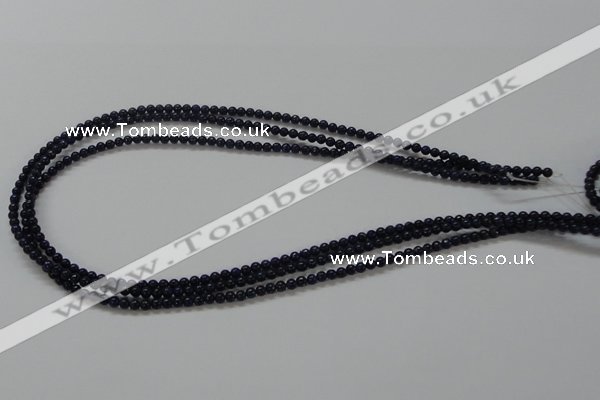 CNL201 15.5 inches 3mm round natural lapis lazuli beads wholesale