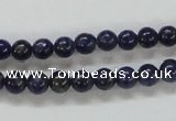 CNL206 15.5 inches 6mm round natural lapis lazuli beads wholesale