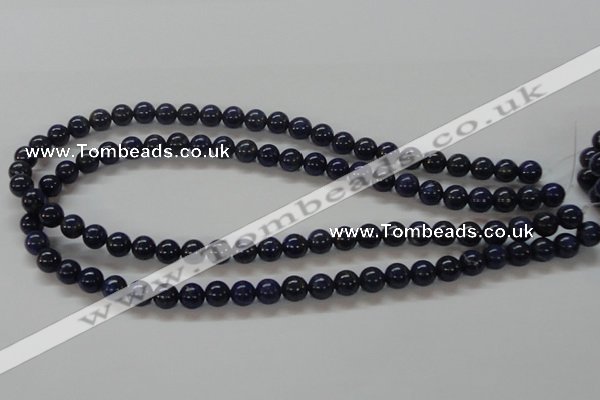 CNL209 15.5 inches 8mm round natural lapis lazuli beads wholesale