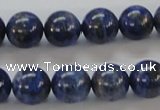 CNL218 15.5 inches 12mm round natural lapis lazuli beads wholesale