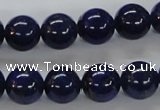 CNL226 15.5 inches 12mm round AAA grade natural lapis lazuli beads