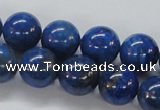 CNL229 15.5 inches 14mm round natural lapis lazuli beads wholesale