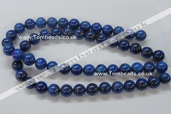 CNL229 15.5 inches 14mm round natural lapis lazuli beads wholesale