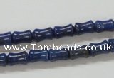 CNL238 15.5 inches 6*8mm bamboo shape natural lapis lazuli beads wholesale