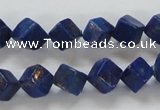 CNL239 15.5 inches 8*8 cube natural lapis lazuli beads wholesale